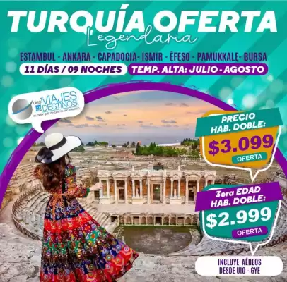 Catálogo Viajes y Destinos (válido hasta 31-08)