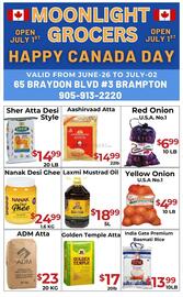 Moonlight Grocers flyer week 26 Page 1