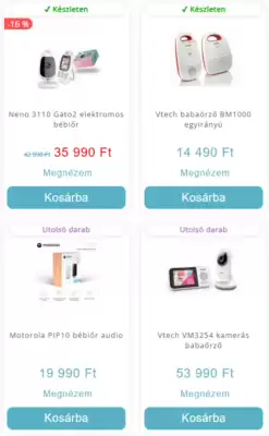 Babavilág Gyermekáruház akciós újság (érvényes eddig: 14-07)