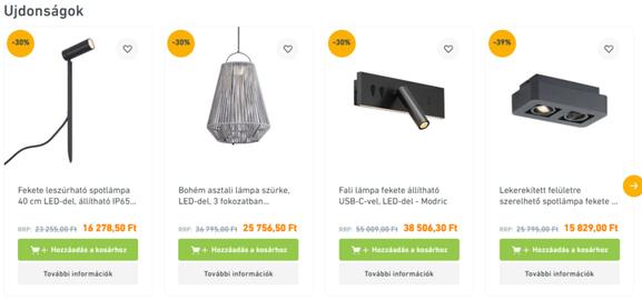 Lámpa és Fény akciós újság Oldal 2