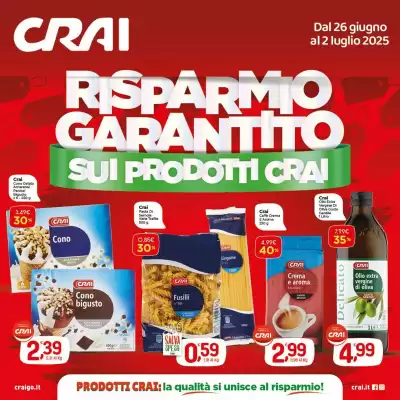 Volantino Crai