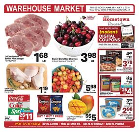 Warehouse Market Weekly Ad week 26 Page 1