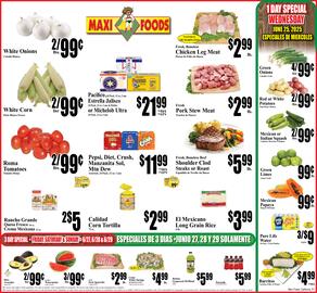 Maxi Foods Weekly Ad week 26 Page 1