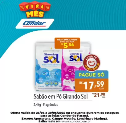 Catálogo Supermercados Condor (válido até 30-06)
