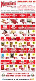 Nardini Specialties flyer week 26 Page 1