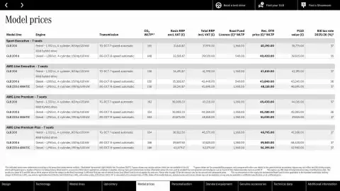 Mercedes-Benz leaflet Page 17