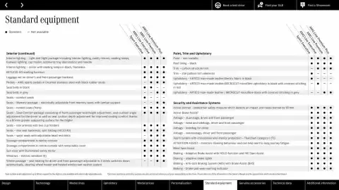 Mercedes-Benz leaflet Page 23