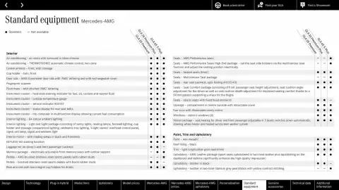 Mercedes-Benz leaflet Page 56