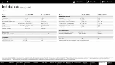 Mercedes-Benz leaflet Page 66