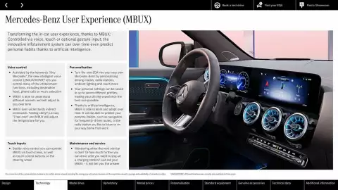 Mercedes-Benz leaflet Page 7