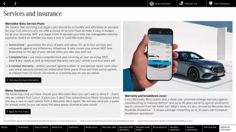 Mercedes-Benz leaflet Page 76