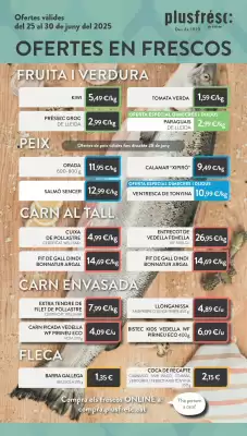 Folleto Plusfresc (válido hasta el 30-06)