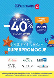 SuperPharm gazetka Strona 1