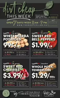 The Root Cellar flyer (valid until 2-07)