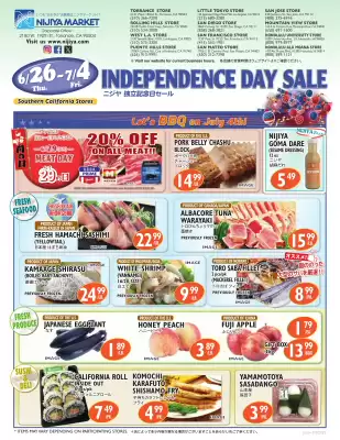 Nijiya Market Weekly Ad (valid until 4-01)