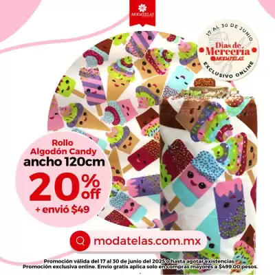 Catálogo Modatelas (válido hasta 30-06)