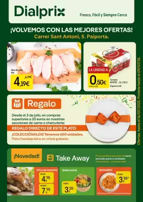 Folleto Dialprix (válido hasta el 16-07)