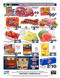 Valu Markt Weekly Ad week 26 Page 1