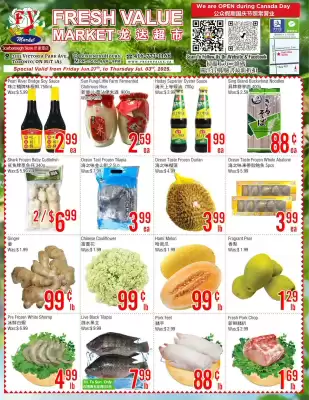 Fresh Value flyer (valid until 3-07)