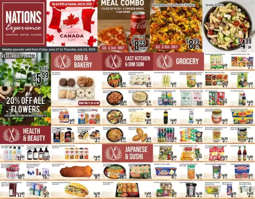 Nations Fresh Foods flyer (valid until 3-07)