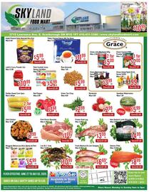 Skyland Foodmart flyer week 26 Page 1