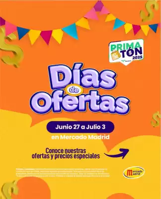 Catálogo Mercado Madrid (válido hasta 3-07)