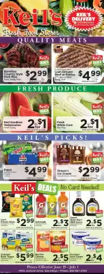 Keil's Fresh Food Stores Weekly Ad (valid until 1-07)