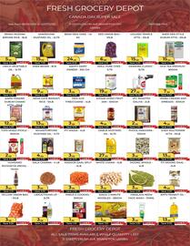 Fresh Grocery Depot flyer week 26 Page 1