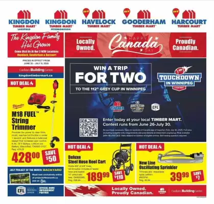 Timber Mart flyer (valid until 8-07)