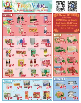 Fresh Value flyer (valid until 3-07)