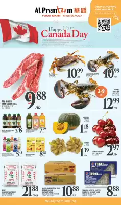 Al Premium Food Mart flyer (valid until 2-07)