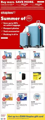 Staples flyer (valid until 1-07)
