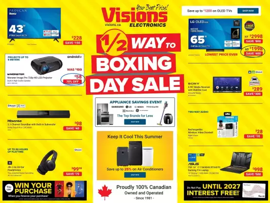 Visions Electronics flyer (valid until 1-07)
