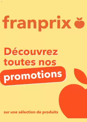 Catalogue Franprix (valable jusqu'au 28-07)