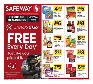 Safeway Weekly Ad Page 1