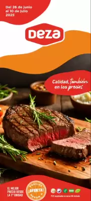 Folleto Supermercados Deza (válido hasta el 10-07)
