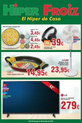 Folleto Hiper FROIZ (válido hasta el 28-07)