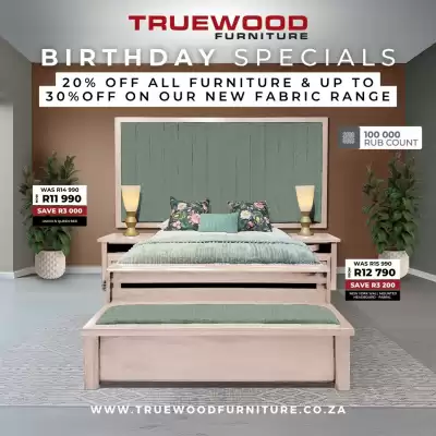 True Wood Furniture catalogue (valid until 3-07)