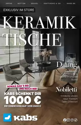 Kabs Polsterwelt Prospekt (gültig bis 24-07)