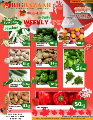 Big Bazaar Canada flyer (valid until 2-07)