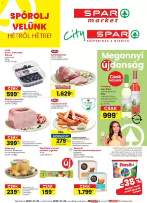 Spar Market akciós újság