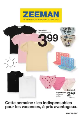 Catalogue Zeeman (valable jusqu'au 11-07)