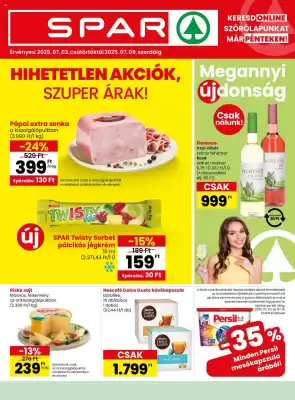Spar akciós újság