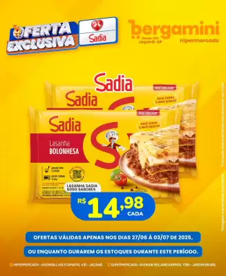 Catálogo Supermercado Bergamini (válido até 3-07)