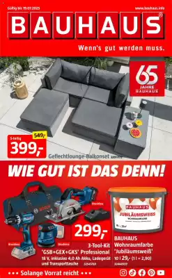 Bauhaus Prospekt (gültig bis 19-07)