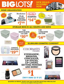 Big Lots Weekly Ad week 26 Page 1