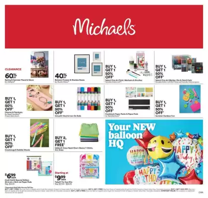 Michaels flyer (valid until 4-07)