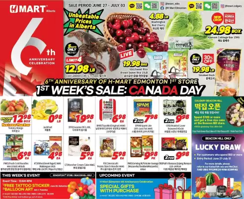 H-Mart flyer (valid until 4-07)