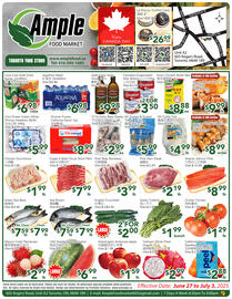 Ample Food Market flyer week 26 Page 1