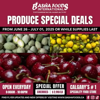 Basha Foods flyer (valid until 3-07)